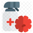 Desinfektionsflasche  Symbol