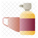 Desinfektionsflasche  Symbol