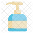 Flasche Sauber Gel Symbol