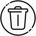 Desinstalar Eliminar Basura Icono