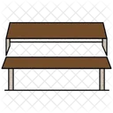 Desk Office Table Icon
