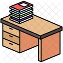 Furniture Study School Icon