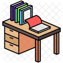 Furniture Study School Icon