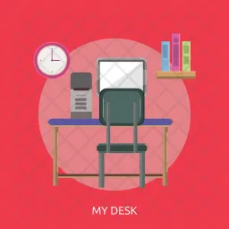 Desk  Icon