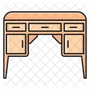 Desk Cabinet Drawer Icon