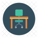 Desk Chair Home Icon