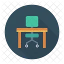 Chair Home Desk Icon
