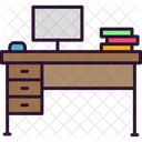 Desk Office Space Icon