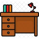 Desk Workplace Table Icon