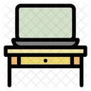 Working From Home Technology Online Icon