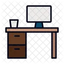 Desk Workspace Office Icon