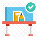 Desk Barriers  Icon