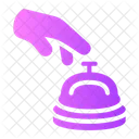 Desk Bell Reservation Ring Icon