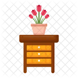 Desk Flowerpot  Icon