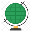 Desk Globe Icon