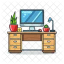 Desk  Icon