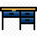 Desk Campus Education Icon