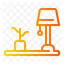 Desk Lamp Livingroom Tidy Icon
