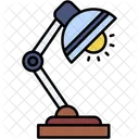 Desk Lamp Light Study Icon