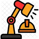 Desk Lamp Lighting Office Icon