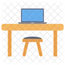 Desk Table Laptop Table Icon
