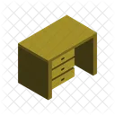 Desk Office Table Icon