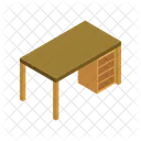 Desk Office Table Icon