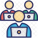 Desk worker  Icon