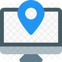 Desktop Location Pin Icon