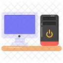Personal Computer Desktop Monitor Icon