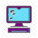 Desktop Computer Monitor Icon