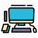Desktop Computer Monitor Icon
