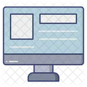 Desktop Application Monitor Screen Icon