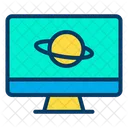 Desktop Astrophysik Erde Atom Symbol