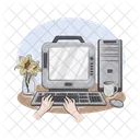 Desktop Computer Computer Monitor Icon