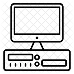 デスクトップコンピューター  アイコン