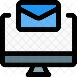 Desktop Email  Icon