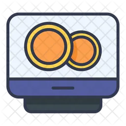 Desktop Finance  Icon