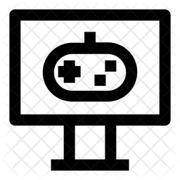 Desktop Game Icon Of Line Style Available In Svg Png Eps Ai Icon Fonts