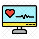 Desktop Healthcare And Medical Pc Icon