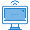 Monitor Desktop Wifi Icon