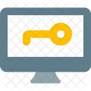 Desktop Key  Icon
