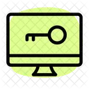 Desktop Key  Icon