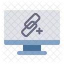 Desktop Link Building  Icon