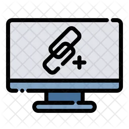 Desktop Link Building  Icon