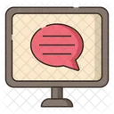 Desktop Messaging  Icon