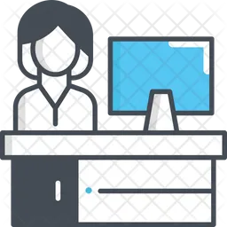 Desktop Monitor  Icon