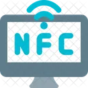 데스크탑 NFC 기술  아이콘
