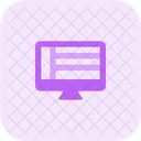 Desktop Page Layout  Icon