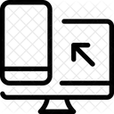 Desktop Para Celular Computador Monitor Ícone